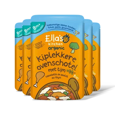 Ella's kitchen Kiplekkere ovenschotel met tijm 8m+ 5-pk