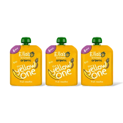 Ella's kitchen Fruit smoothie the yellow one 6m+ b 3-pk