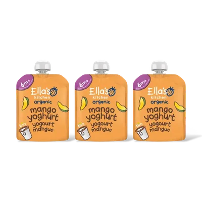 Ella's kitchen Mango yoghurt 6m+ 3-pack