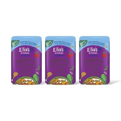 Ella's kitchen Kipkerrie met sperziebonen en kokos 3-pk