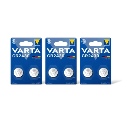 Varta Knoopcelbatterij lithium CR2032 3-pack