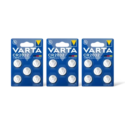 Varta CR2032 batterijen 3-pack
