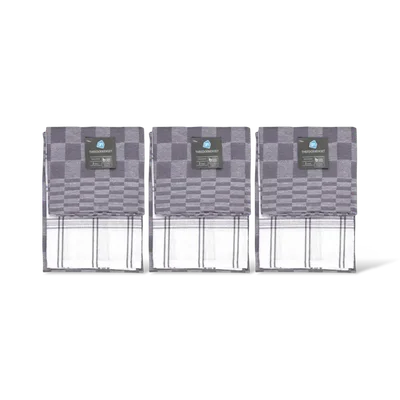 AH Theedoeken grijs 3-pack