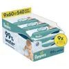 Pampers 99% Water Billendoekjes 9x60 stuks
