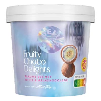 Delicata Fruitbite choco blauw bes