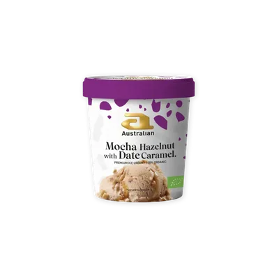 Australian Mocha hazelnut with date caramel