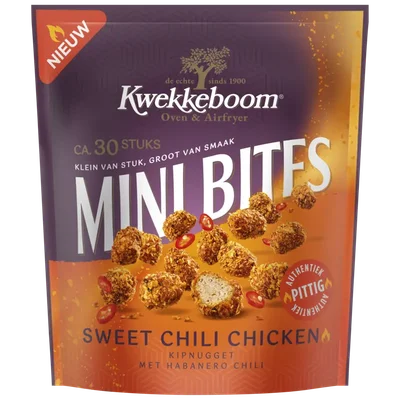 Kwekkeboom Mini bites sweet chili chicken