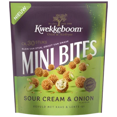Kwekkeboom Mini bites sour cream & onion