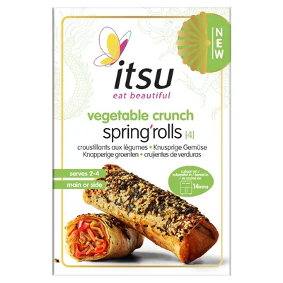 Itsu Vegetable crunch spring rolls