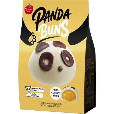 Synear Panda buns met custard vulling