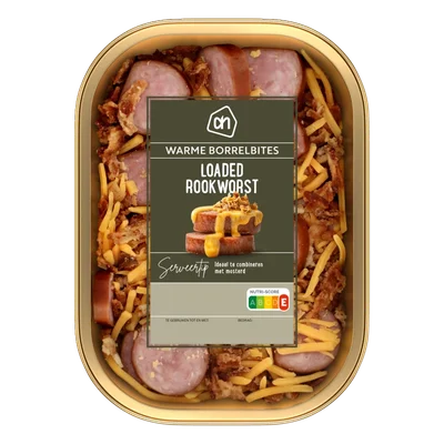 AH Loaded rookworst kaas en ui