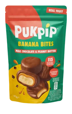 Pukpip Peanut butter milk chocolate bites