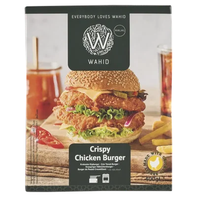 Wahid 4 crispy chicken burger
