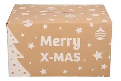  Kerstpakketdoos Merry Christmas