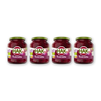 Hak Rode bieten 4-pack