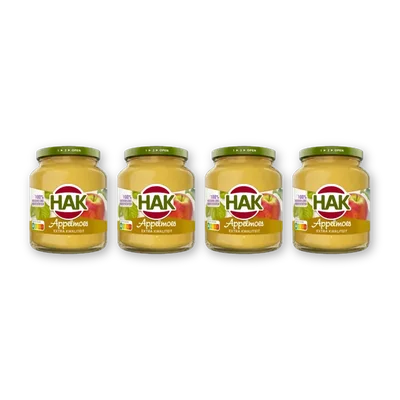Hak Appelmoes extra kwaliteit 4-pack