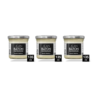 Jean Bâton Mayonnaise black truffle 3-pack