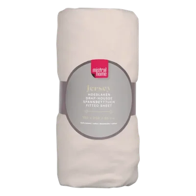 Mistral Home Hoeslaken beige 2-persoons