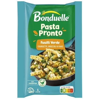 Bonduelle Pasta pronto fusilli courgette broccoli