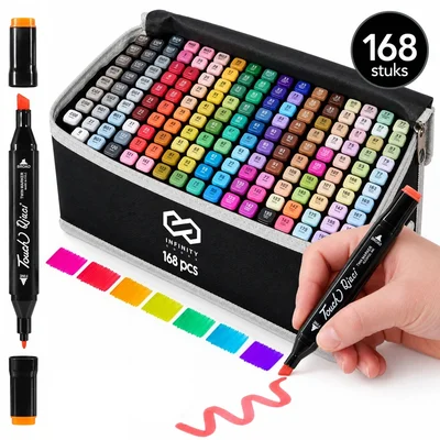 Infinity Goods Twinmarkers 168 stuks