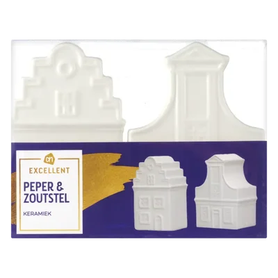 AH Excellent Peper & zoutstel huisjes