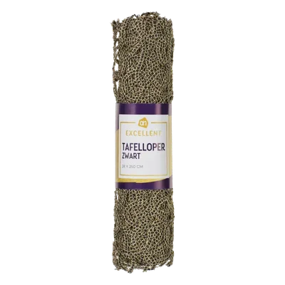 AH Excellent Tafelloper zwart goud