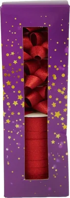 Hoomark Glitterlint en strik rood