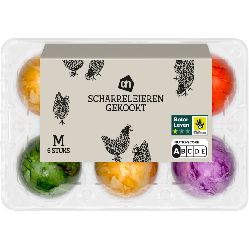 AH Excellent Gekleurde scharreleieren