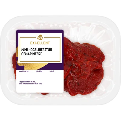 AH Excellent Mini kogelbiefstuk gemarineerd