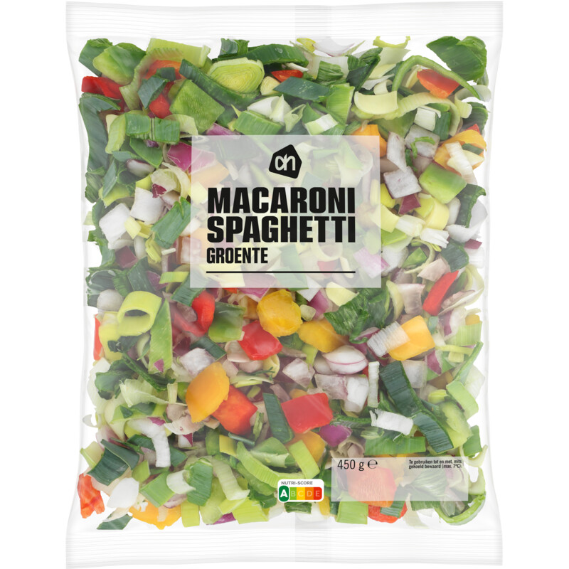 AH Macaroni spaghetti groente
