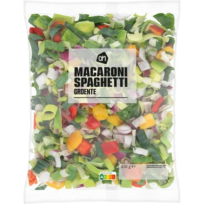 AH Macaroni spaghetti groente
