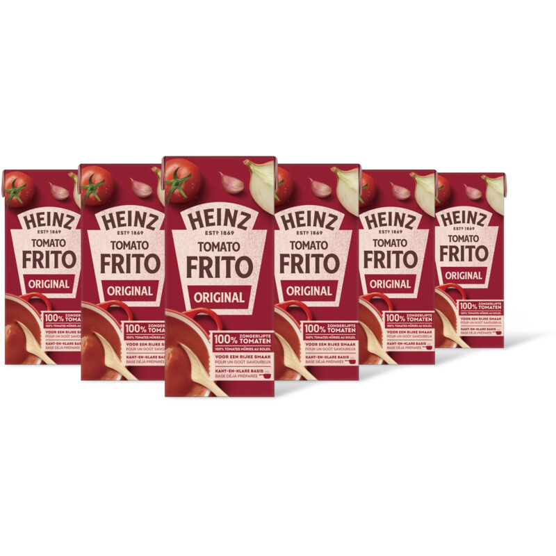 Heinz Tomato frito original 6-pack