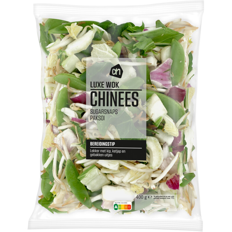 AH Luxe wok Chinees sugersnaps paksoi