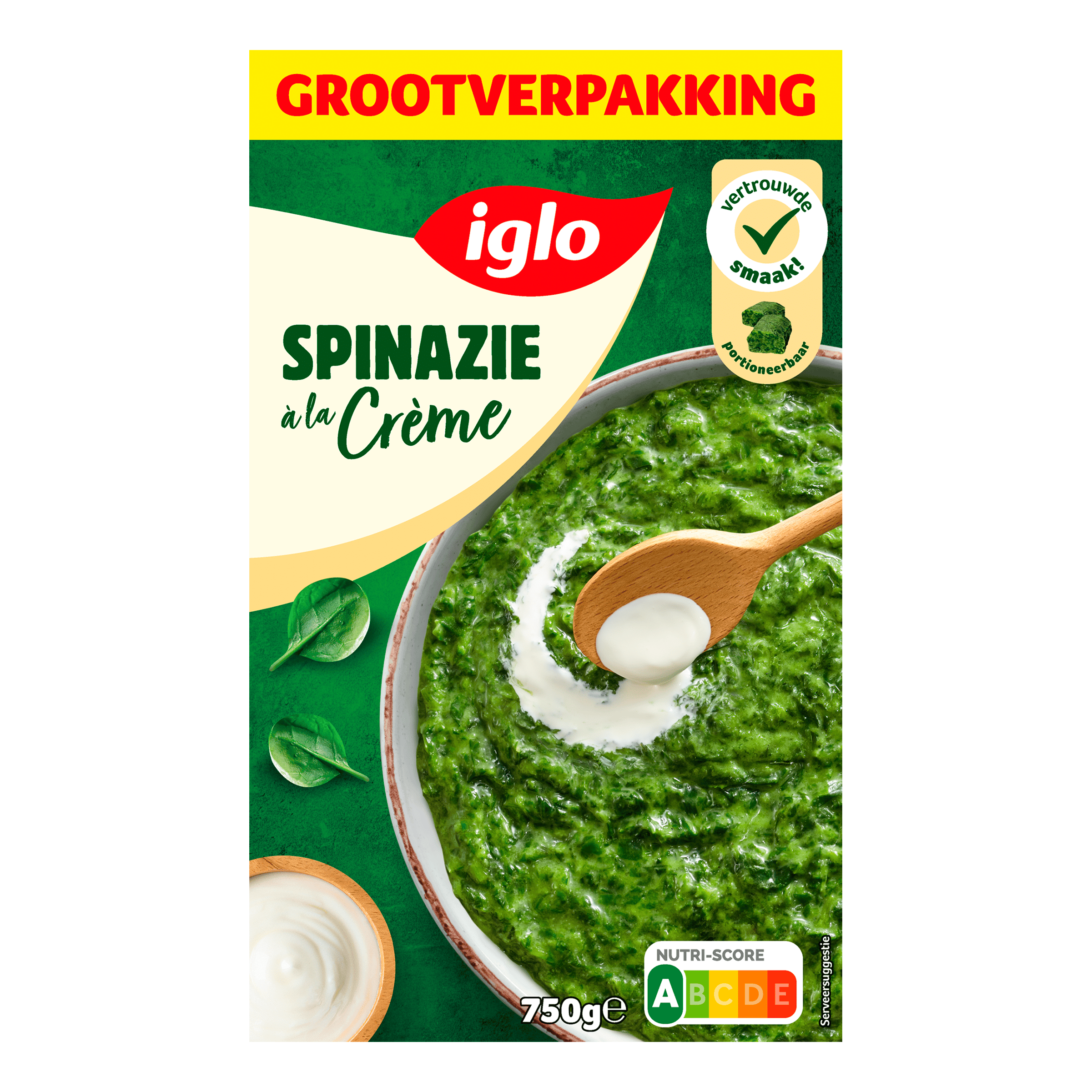 Iglo Spinazie à la crème