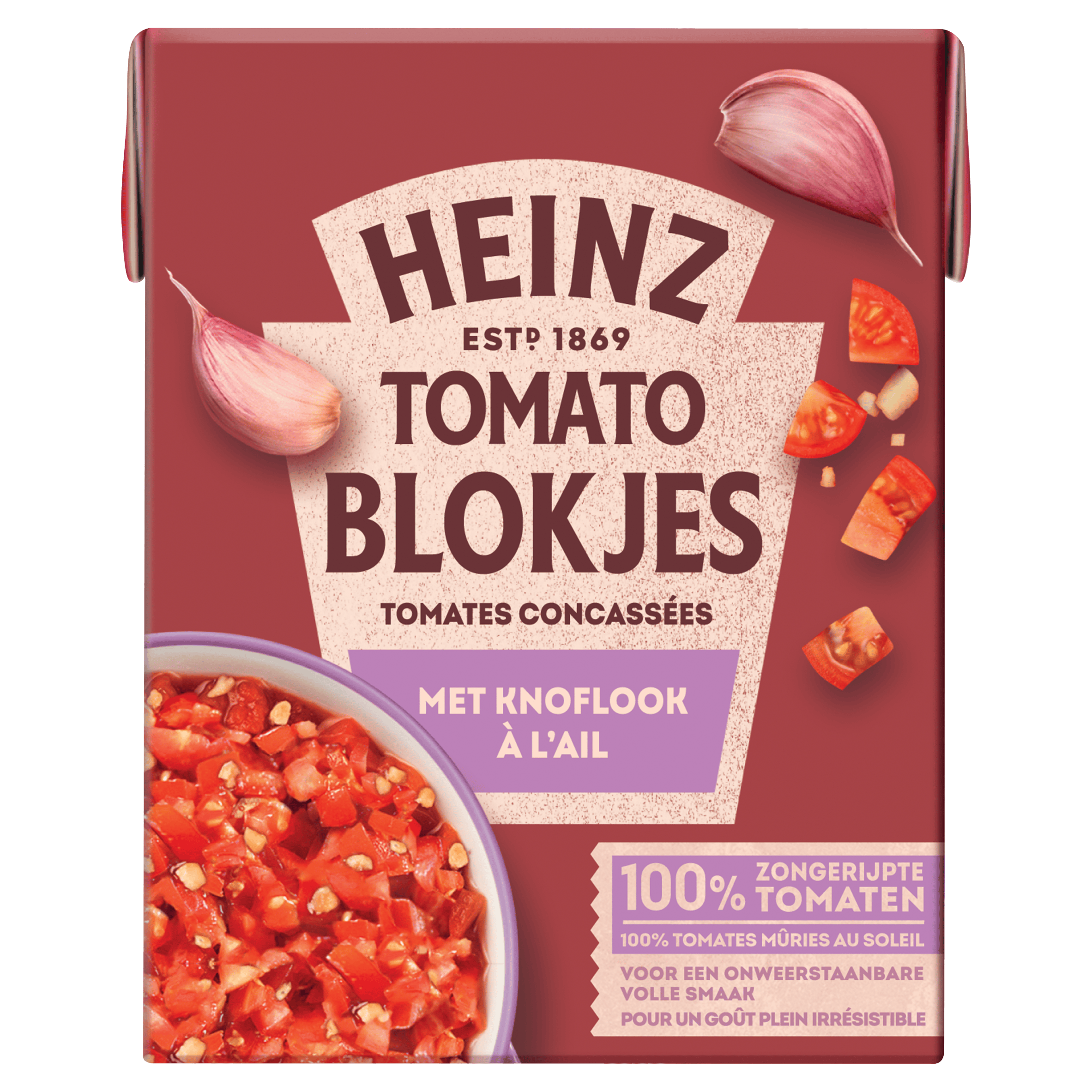 Heinz Tomaten blokjes naturel