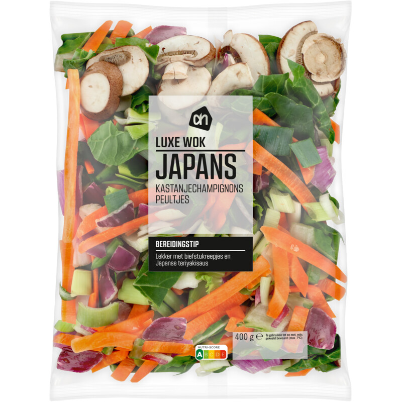 AH Luxe wok Japans champignons peultjes