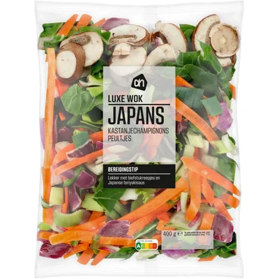 AH Luxe wok Japans champignons peultjes
