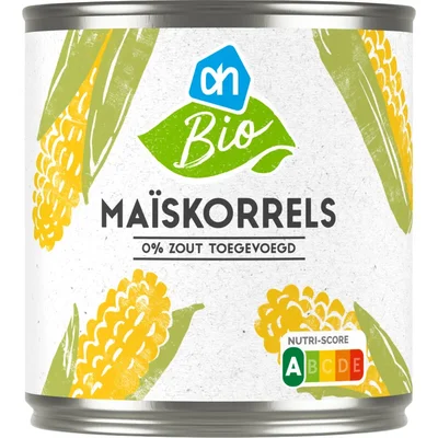 AH Biologisch Maiskorrels 0% zout toegevoegd