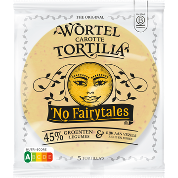 No Fairytales Wortel tortilla wraps