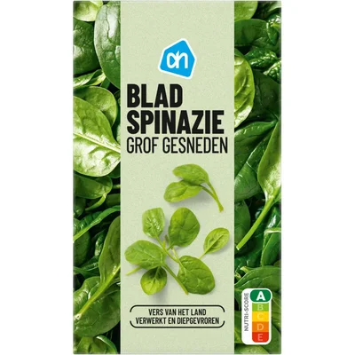 AH Bladspinazie grof gesneden