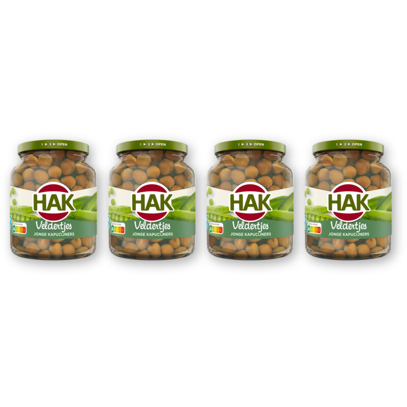 Hak Malse veldertjes jonge kapucijners 4pack