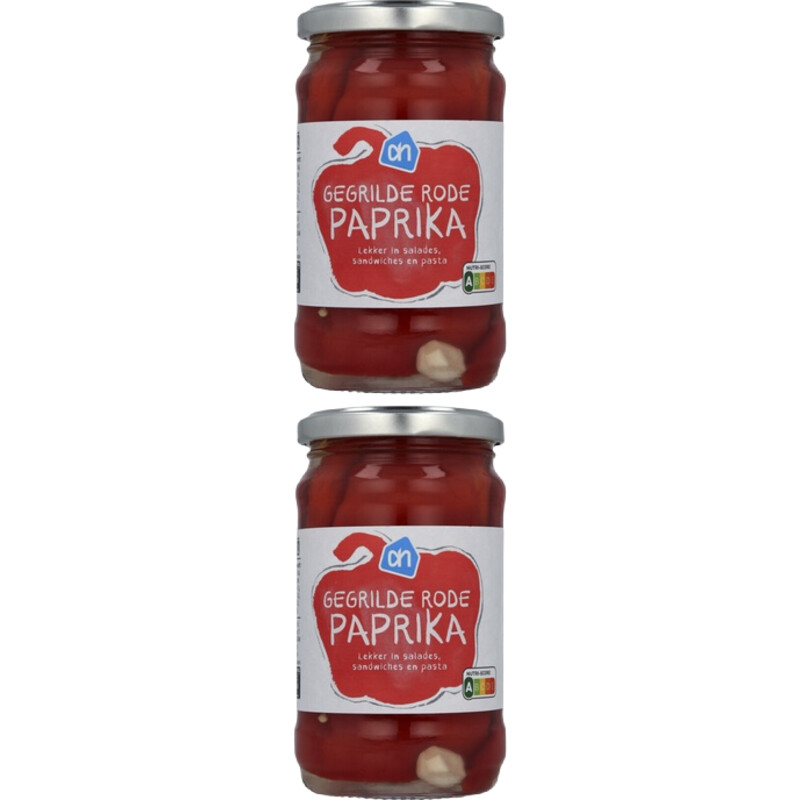 AH Gegrilde rode paprika 2-pack