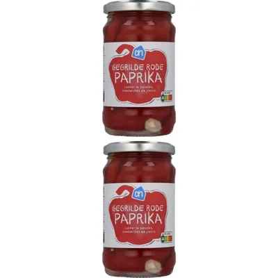 AH Gegrilde rode paprika 2-pack