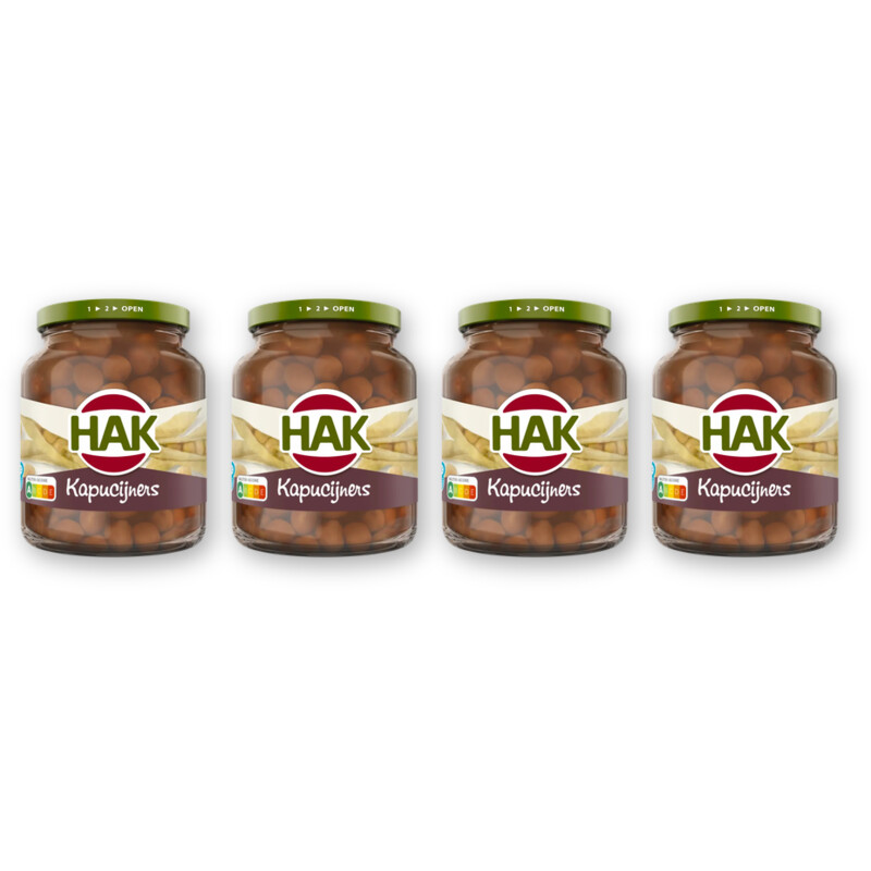 Hak Kapucijners 4-pack