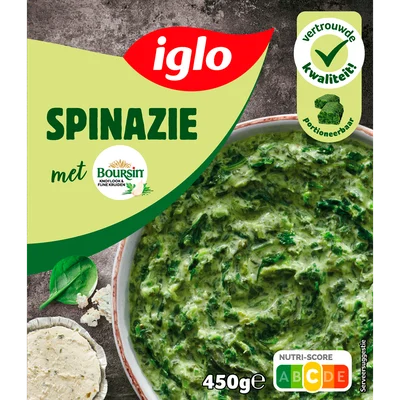 Iglo Spinazie met boursin