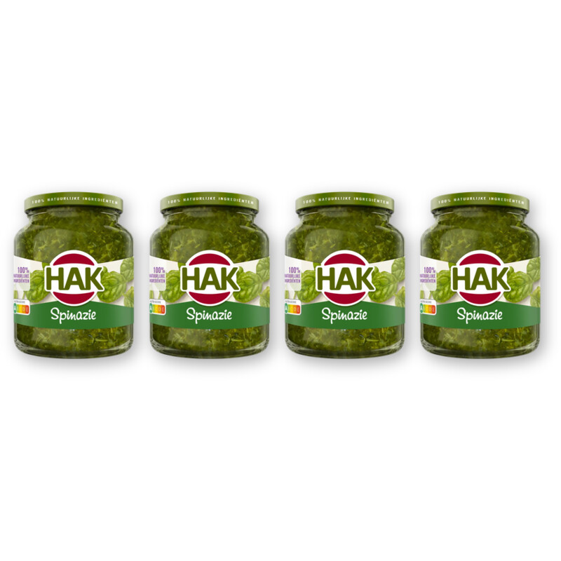Hak Spinazie 4-pack