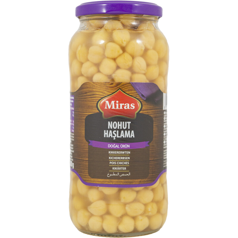 Miras Gekookte kikkererwten