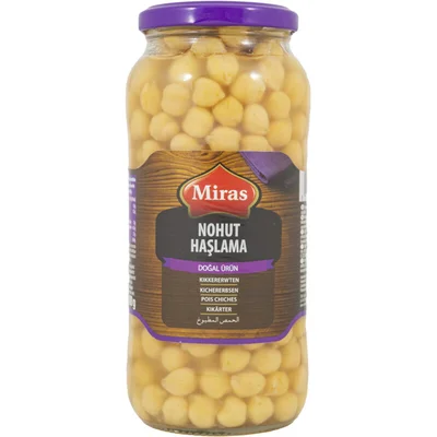 Miras Gekookte kikkererwten