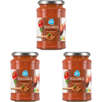 AH AH Pastasaus bolognese 3-pack