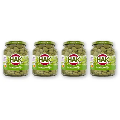 Hak Tuinboontjes 4-pack